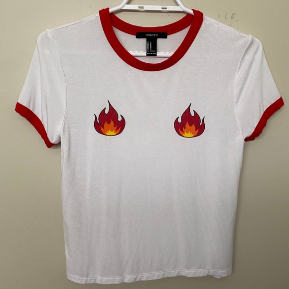 Fire Ringer Tee - Picture 1 of 2